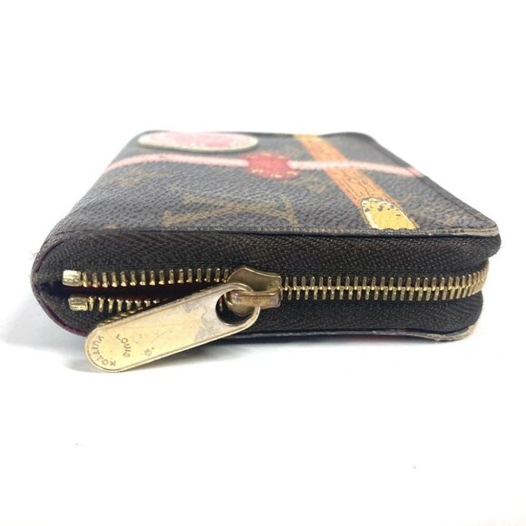 LOUIS VUITTON M62617 Monogram Summer Trunk Zippy-coin purse Wallet Coin Case - Picture 3 of 16